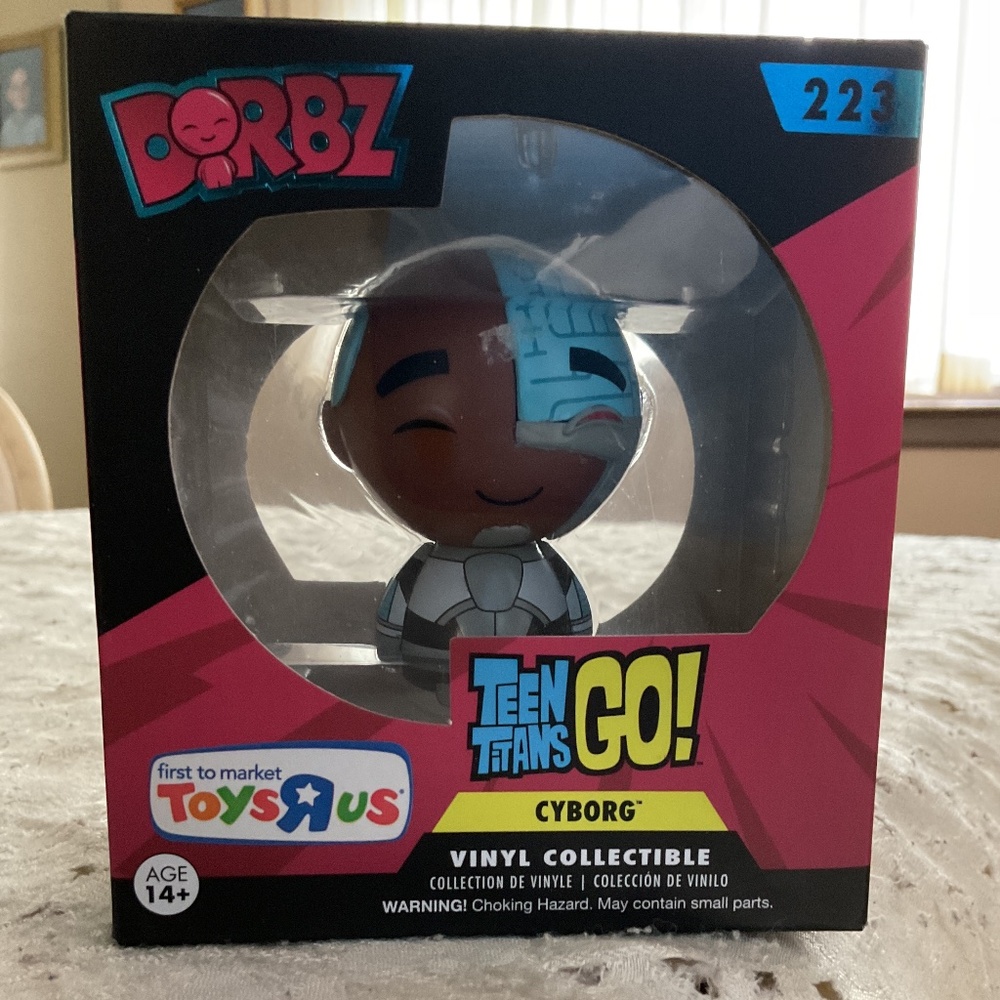 Funko Dorbz Teen Titans Cyborg Vinyl Collectible #223 Toys R Us Exclusive